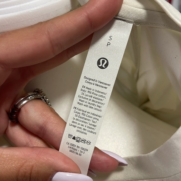 NWT Lululemon Twisted-Back Relaxed Fit Long Sleeve - Picture 7 of 7